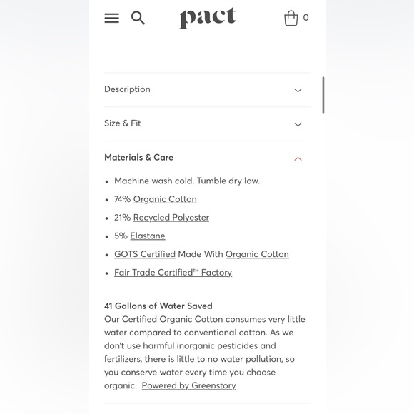 Organic cotton PACT dress Super stretchy organic cotton blend -hidden pockets - Picture 9 of 9